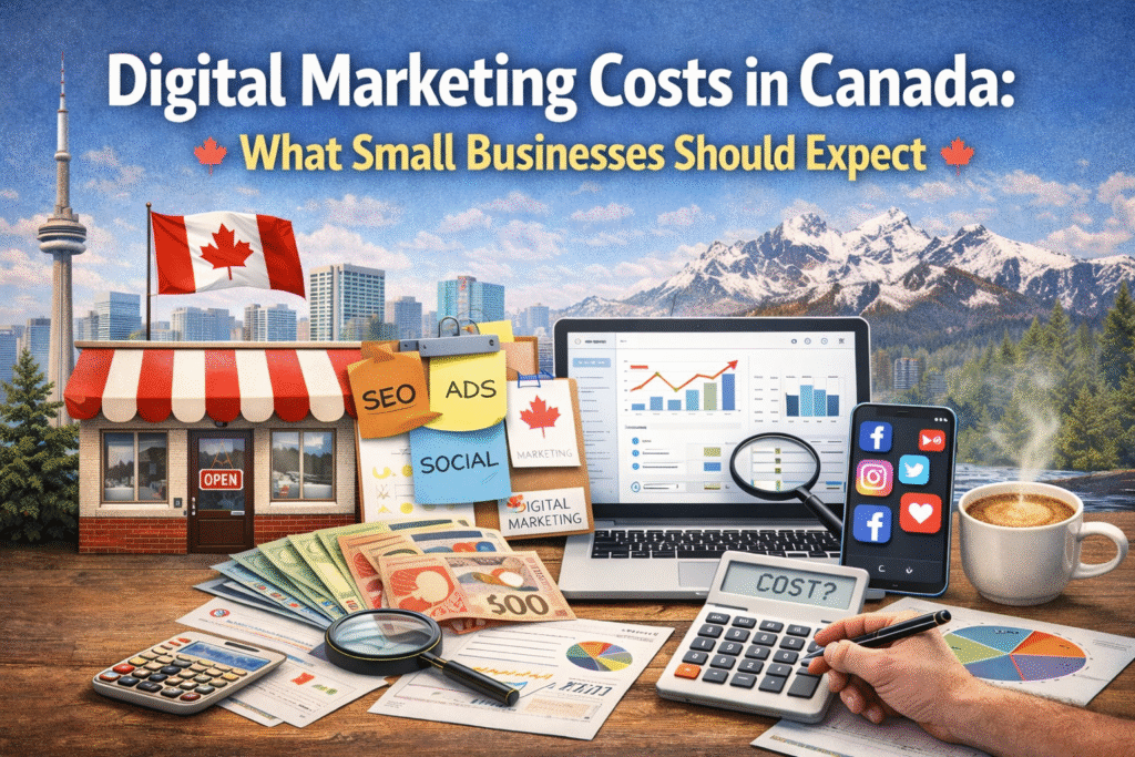 Digital Marketing Costs in Canada