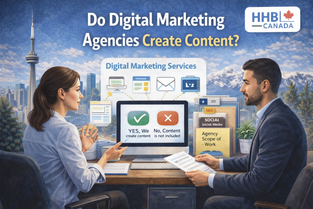 Do Digital Marketing Agencies Create Content