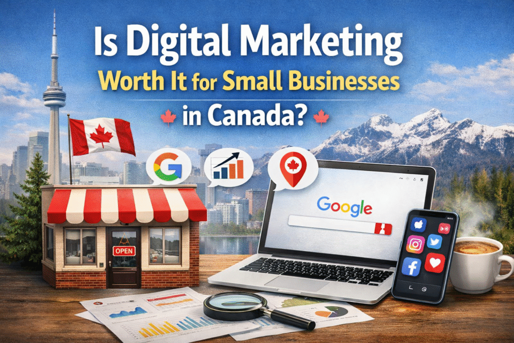 Is Digital Marketing Worth It for Small Businesses in Canada?
